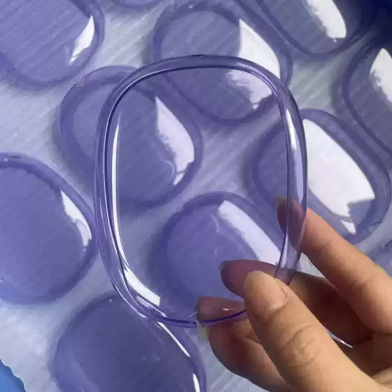 New Product Transparent Purple High-Transparency Protective Case for AirPods Max2/Max, Suitable for Apple Over-Ear Headphones