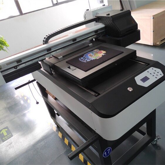 Desktop phone case 6090uv printer 9060 varnish cylindrical integrated uv flatbed printer factory price