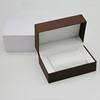 Flip Watch Box Three-Piece Set Black Pu Leather Watch Box Single Couple Watch Collection Storage Display Watch Box