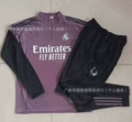2025-26 Half-Zip Real Madrid Gray Purple-