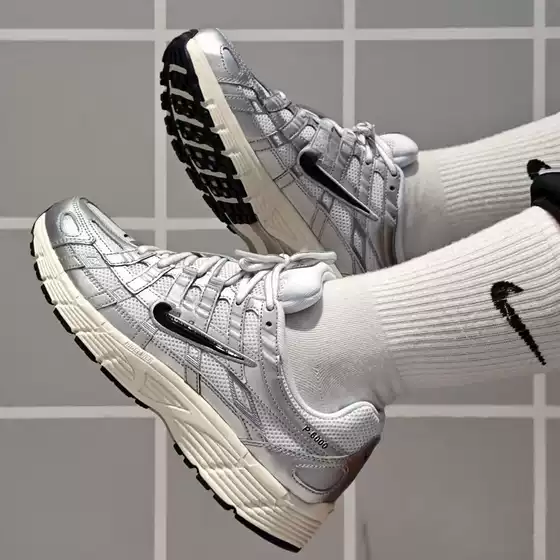 Putian Pure Original P-6000 Retro Dad Shoes for Men and Women, Versatile Jogging Shoes, Wear-Resistant Low-Cut Mesh Running Shoes, Breathable
