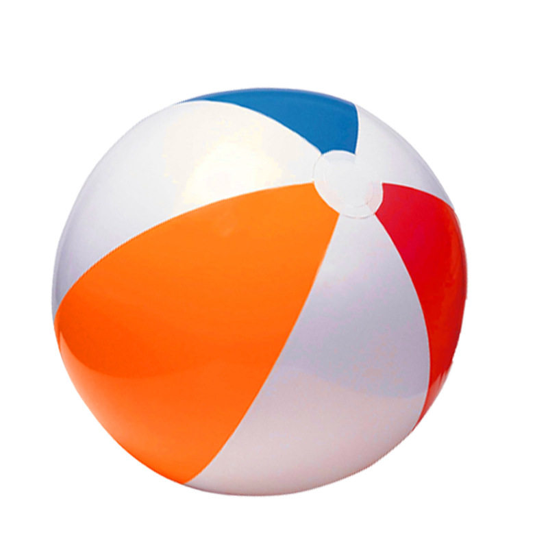 Inflatable Beach Ball Three-Color Ball Pvc 6-Piece Beach Ball Swimming Pool Colorful Inflatable Beach Ball Advertising Ball