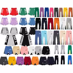 Cross-Border Trendy Hot-Selling Galle1Yd Hand-Painted Splash-Ink Patchwork Drawstring High Street Casual Sweatpants Flared Long Pants Unisex