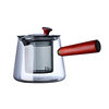 Glass Teapot High Temperature Resistant Side-to-tea Single Pot Tea Set Household Wooden-to-glass Flower Teapot Electric Ceramic Stove Boiling Teapot