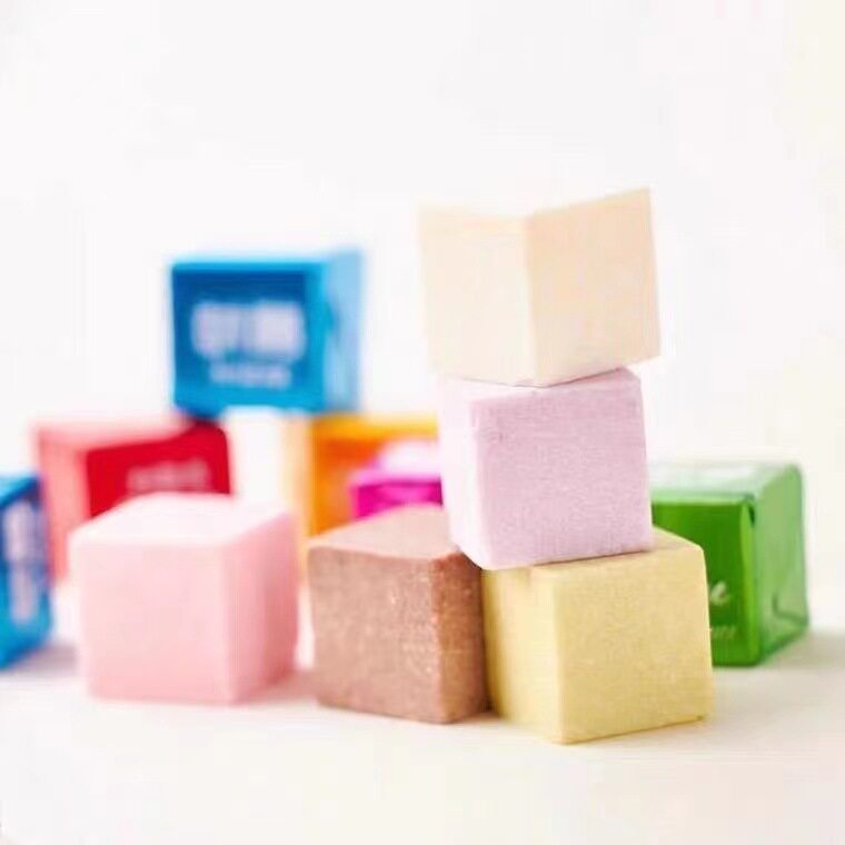 Cheese Candy Small Cubes Multi-Flavor Toffee Milk Bar Snacks Candy Wedding Candy New Year Candy Wholesale