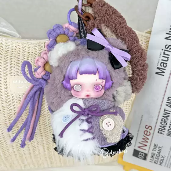 In-Stock Cross-Border Sp Sleepless Theater End-Of-Line Box Cute Vinyl Plush Doll Toy Figurine Small Pendant for Girls