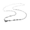 Titanium steel water wave chain men's all-match hip-hop niche design sense clavicle chain personality simple non-fading temperament accessories