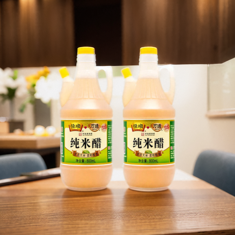 Wantong Rice Vinegar 800ml Rice Vinegar Xuzhou Wantong Rice Vinegar Pure Grain Brewed Rice Vinegar for Home Use