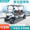 2-4 Seats Electric Golf Cart Four-Wheel Sightseeing Car Off-Road Beach 72V Lithium Lead-Acid Battery Club Car