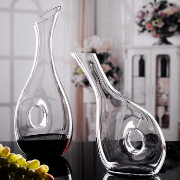 Cross-Border Decanter Red Wine Crystal Glass Decanter High-End Wine Dispenser Set Home Wine Decanter Bottle
