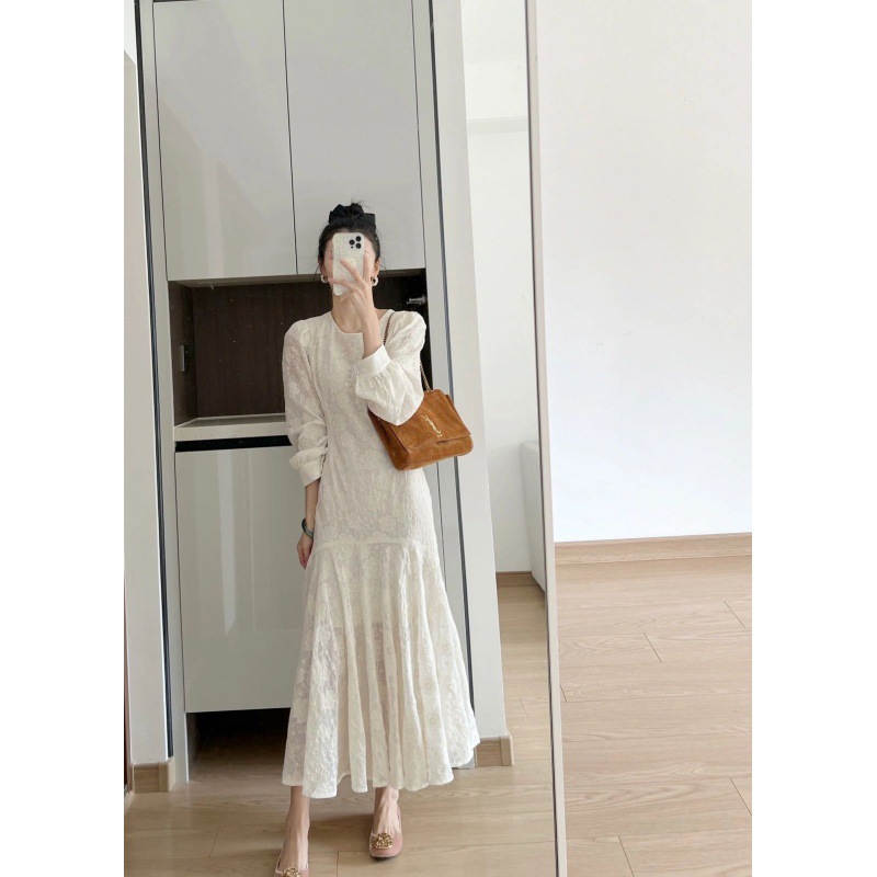 (Mới) Mã K0737 Giá 990K: Váy Đầm Liền Thân Nữ Gutdo Dài Tay Hàng Mùa Xuân Thu Đông Thời Trang Nữ Chất Liệu Vải Voan G03 Sản Phẩm Mới, (Miễn Phí Vận Chuyển Toàn Quốc).