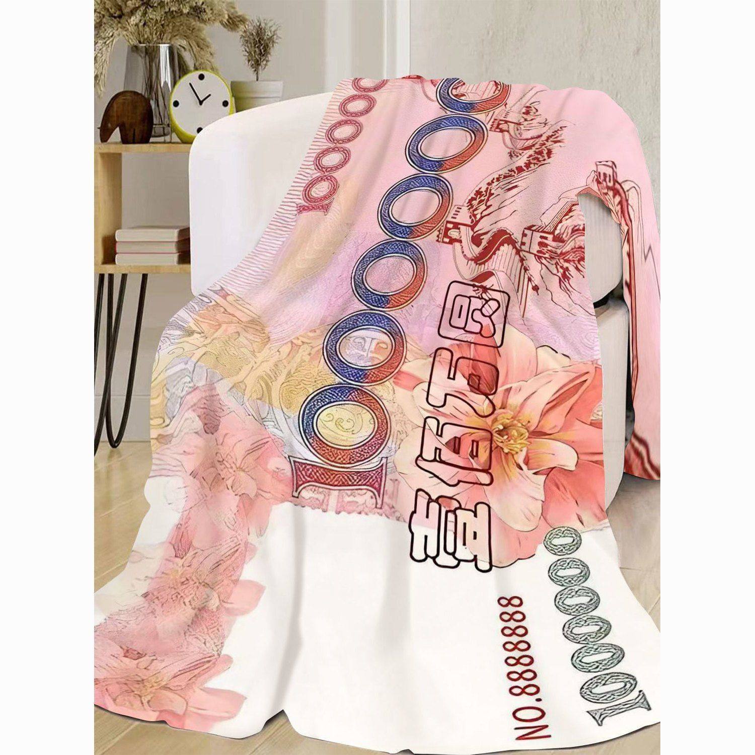 Flannel Blanket Gift Office Blanket Throw Blanket Air-Conditioned Room Campus Dormitory Shawl Sofa Gift Box Super Soft