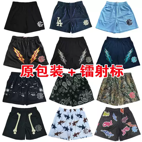 Original Eric Emanuel Ee American-Style Sports Shorts Summer Fitness Jogging Training Mesh Quick-Drying Shorts