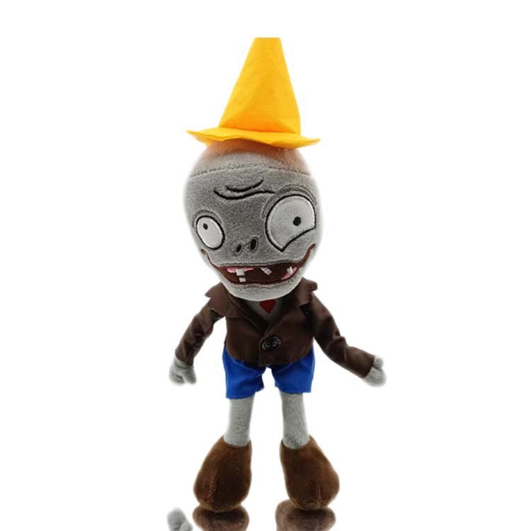 热销全套植物人大战臭僵尸毛绒玩具游戏周边公仔儿童生日礼物毛绒