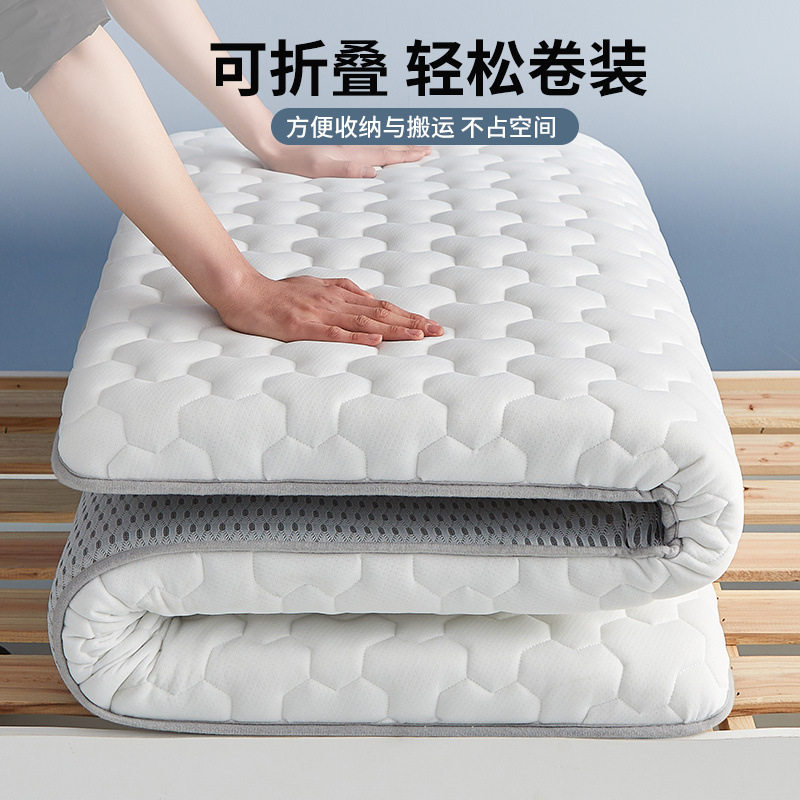 Class a Latex Mattress Cushion Student Dormitory Single Sponge Mattress Cover Home Bedroom Mattress Quilt