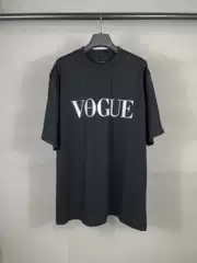 Correct Version of High Quality B's 25Ss New Joint Series Front and Rear Logo Direct Injection Printed Short-Sleeved T-Shirt Loose