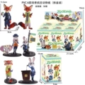 6-piece zootopia scene set (unboxed)