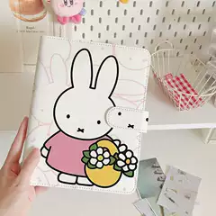 A 5m Cute Cartoon Student Photo Album with Ins Style, Small Card Storage Binder, Two or Four Grids Per Page