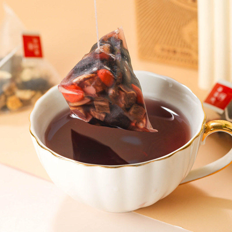 Wanming Pharmaceutical Ginseng and Goji Eight Treasures Tea Ginseng Mulberry Goji Tea Combination Tea Ling Sale Deer Antler Hero Tea Delivery