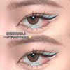 Gellas beheading eyeliner glue pen smooth color fine head color eyeliner glue pen blue purple