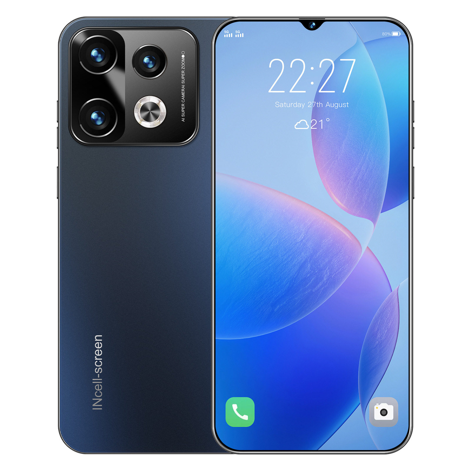 新款Note40Pro+跨境手机6.8incell屏2+16G真4G全球版智能外贸手机