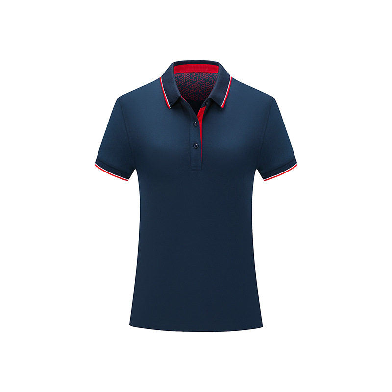 桑蚕丝翻领短袖polo衫工作服t恤广告文化衫厂服工衣定制印字logo