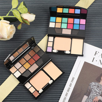 Di Jiu multi-functional makeup eye shadow plate 19 color makeup box 12 color eye shadow multi-color makeup set plate 9918