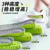 Invisible inner heightening insole does not collapse for a long time to stand shock absorption deodorant heel pad men and women heightening not tired heightening insole