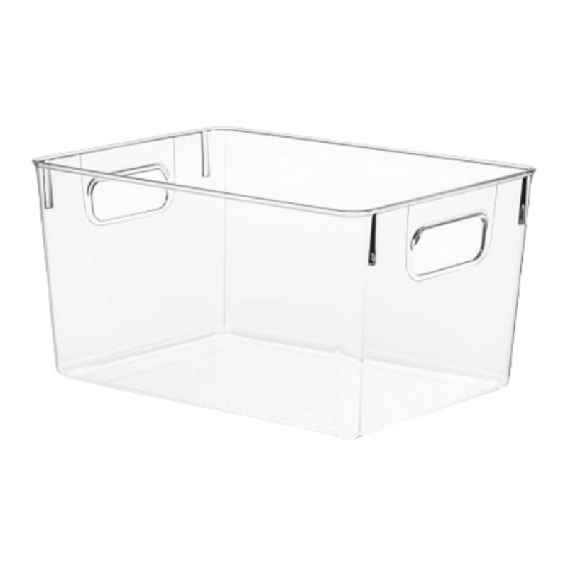 Refrigerator Storage Box Household Thickened Transparent Food Grade Fresh-keeping Box Beverage Multi-style Stackable Vegetable Freezer Box