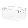 Refrigerator Storage Box Household Thickened Transparent Food Grade Fresh-keeping Box Beverage Multi-style Stackable Vegetable Freezer Box