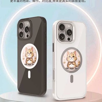 2025 New High-Definition Ink Screen Phone Case with Magnetic Attachment, Suitable for Apple 13-17Promax Series