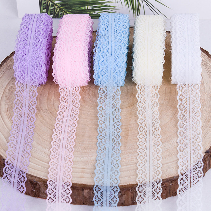 Lace clothing accessories handmade diy material Flower Decoration ribbon cake gift bow packaging ribbon