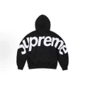 Black/knit label sweatshirt
