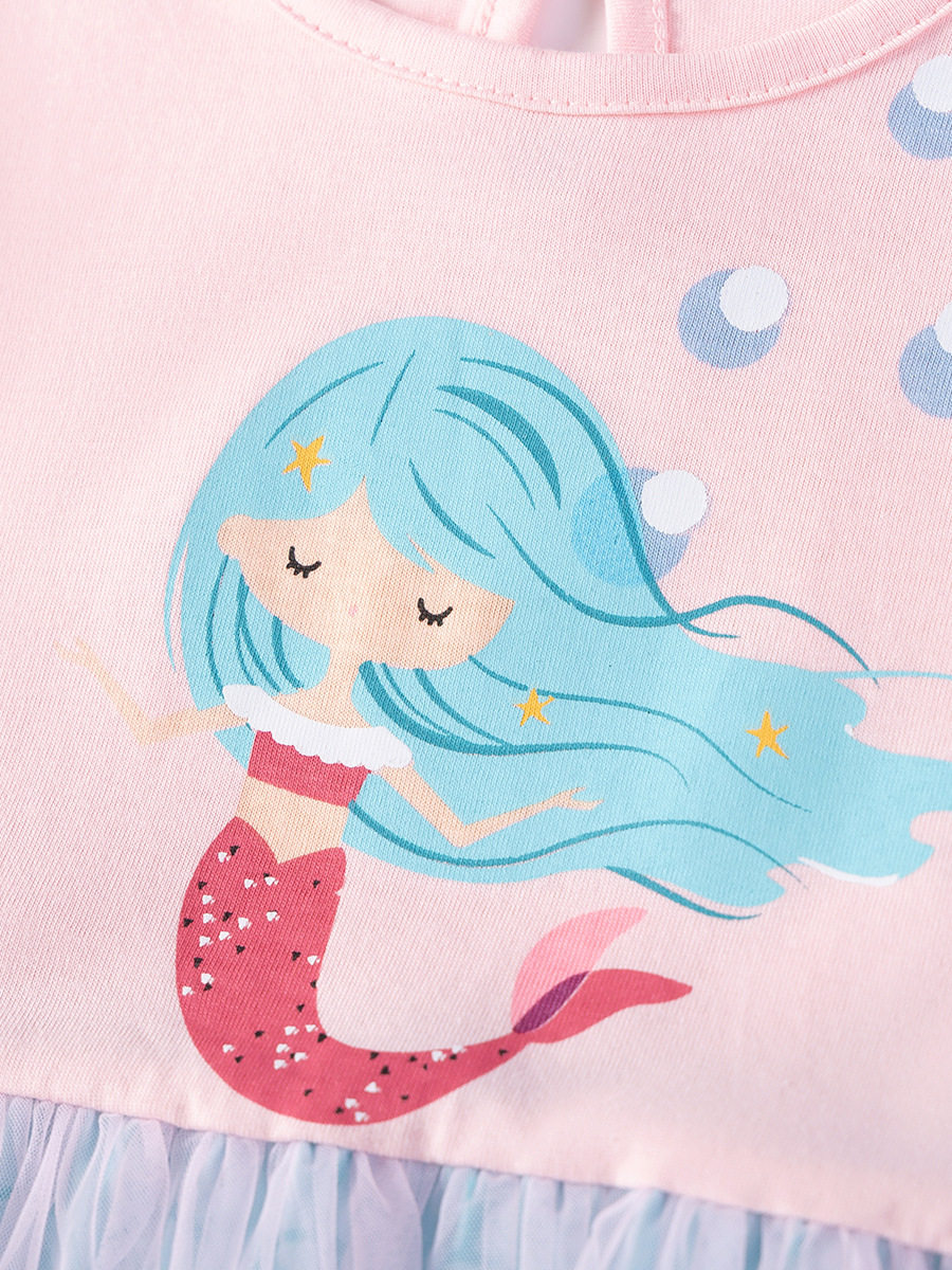 Girls' Cute Dress Wholesale from Factory, Summer Kids' Dress