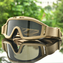 Tactical Goggles Russian Special Soldiers Desert Locusts Explosion Proof Bulletproof Tactical Glasses Outdoor Windproof Mirror