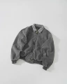Washed black gray