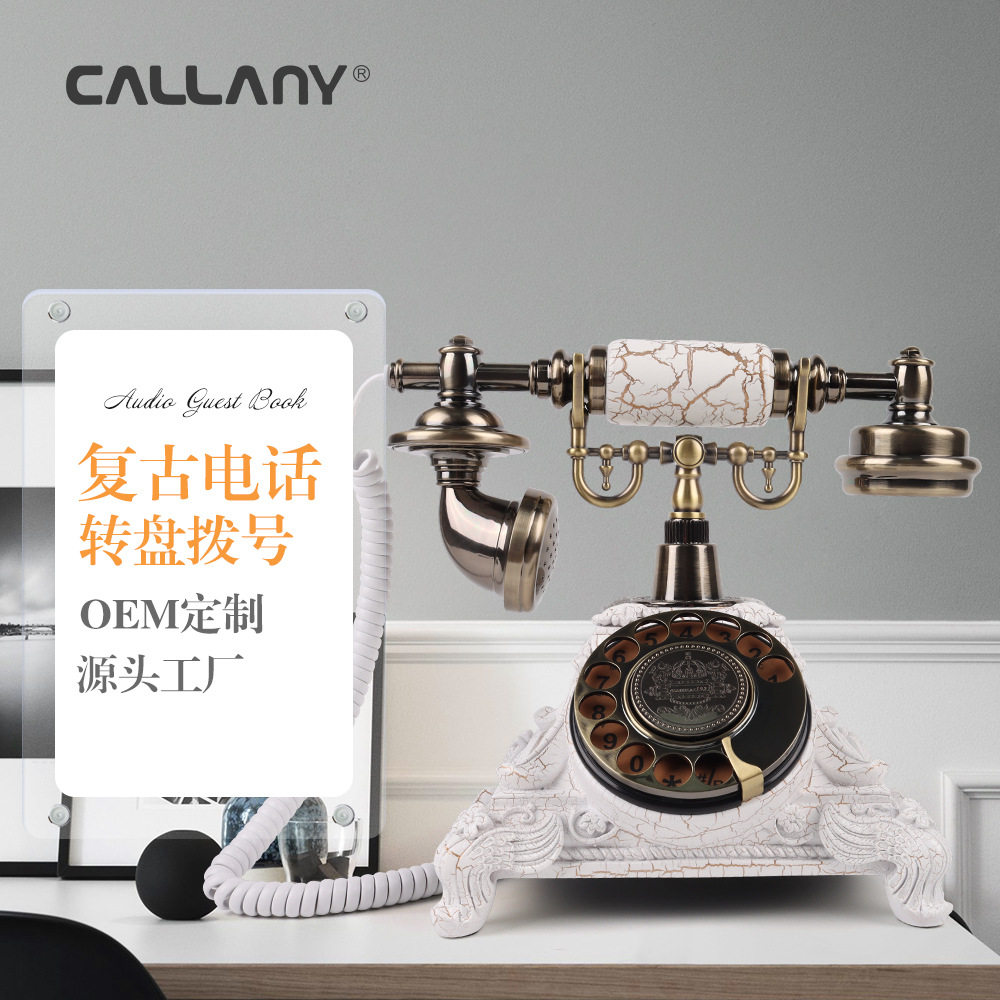 Cross-border retro telephone push-button phone fixed landlin...