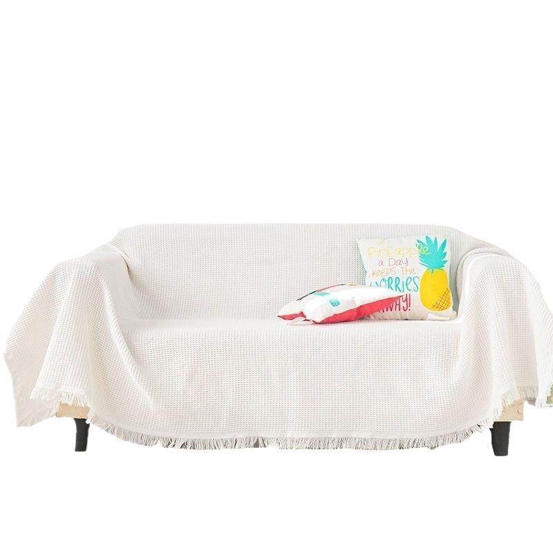Sofa Towel Cover American Pastoral Full Cover French Sofa Cushion Cover Blanket Cotton Pure Four-Season Universal