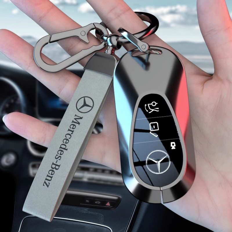 Applicable to Mercedes-Benz e300l key case E-class C- class c260l/c200l/a200l/glc300l case gla200 buckle