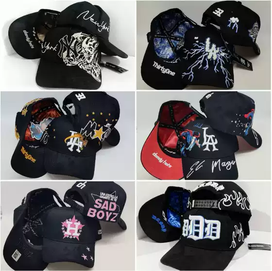 Cross-Border Hot Selling Dandy Baseball Cap Nfc Chip Sensor Dangdy Hats Adjustable La Dodgers Peaked Cap