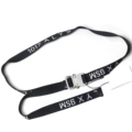 Black silver buckle white letter small buckle 24 styles