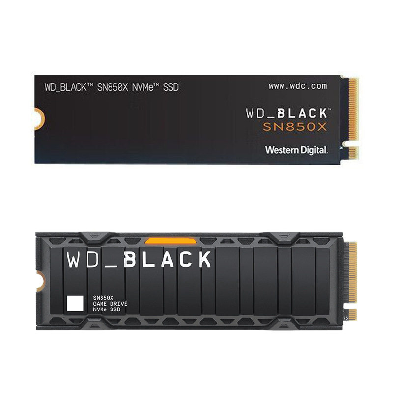 WD/Western Digital ЧЕРНЫЙ SN850X 1T 2T 4T 8T M.2 твердотельных накопителя PCIe 4.0 SSD