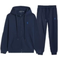 7 navy blue zipper + blue label