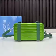 2026 New Model Box Bag, High-Value Aluminum Hard-Shell Crossbody Bag, Collaboration Edition Luggage Bag, Unisex