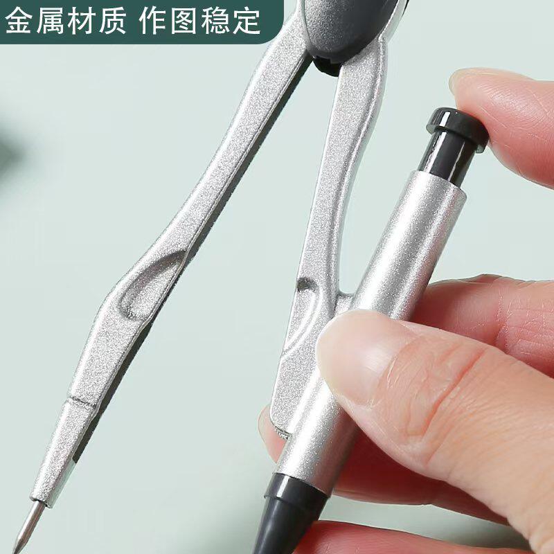 M&G Stationery 8-Piece Set Compass Set Ruler Set Student Triangle Ruler 790806/90807 Geometry Tool