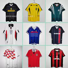 Football Jerseys France Brazil Greece Germany England Ac Milan Ajax Retro Jerseys World Cup