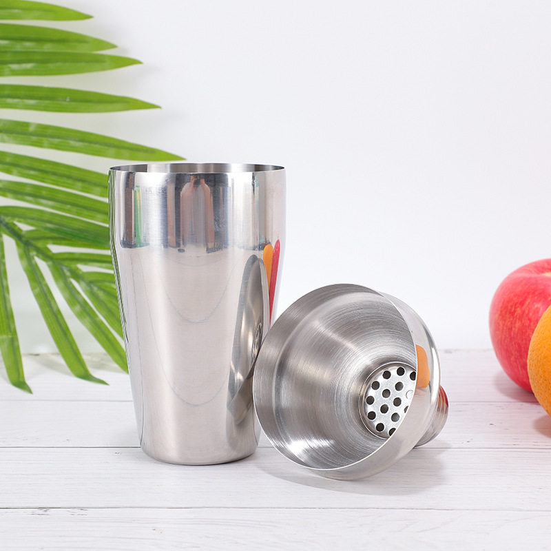 304 Stainless Steel Cocktail Shaker Set Five-Piece Set Cocktail Glass Bar Tools Shaker Barware Custom-Made