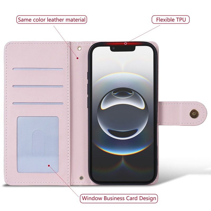 Suitable for iPhone 17 Small Fragrant Style Quilted Leather Phone Case Apple 1615 Card Holder Stand S25 Protective Case A17