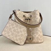 2025 Koujia New Model Rowan22 Drawstring Bucket Bag Single Shoulder Handbag Crossbody Underarm Women's Bag Fortune Bucket