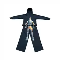 Autumn New Sweat Fashion Personality Street Style Printed Figure Men's and Women's Casual Hooded Sweat suit Top